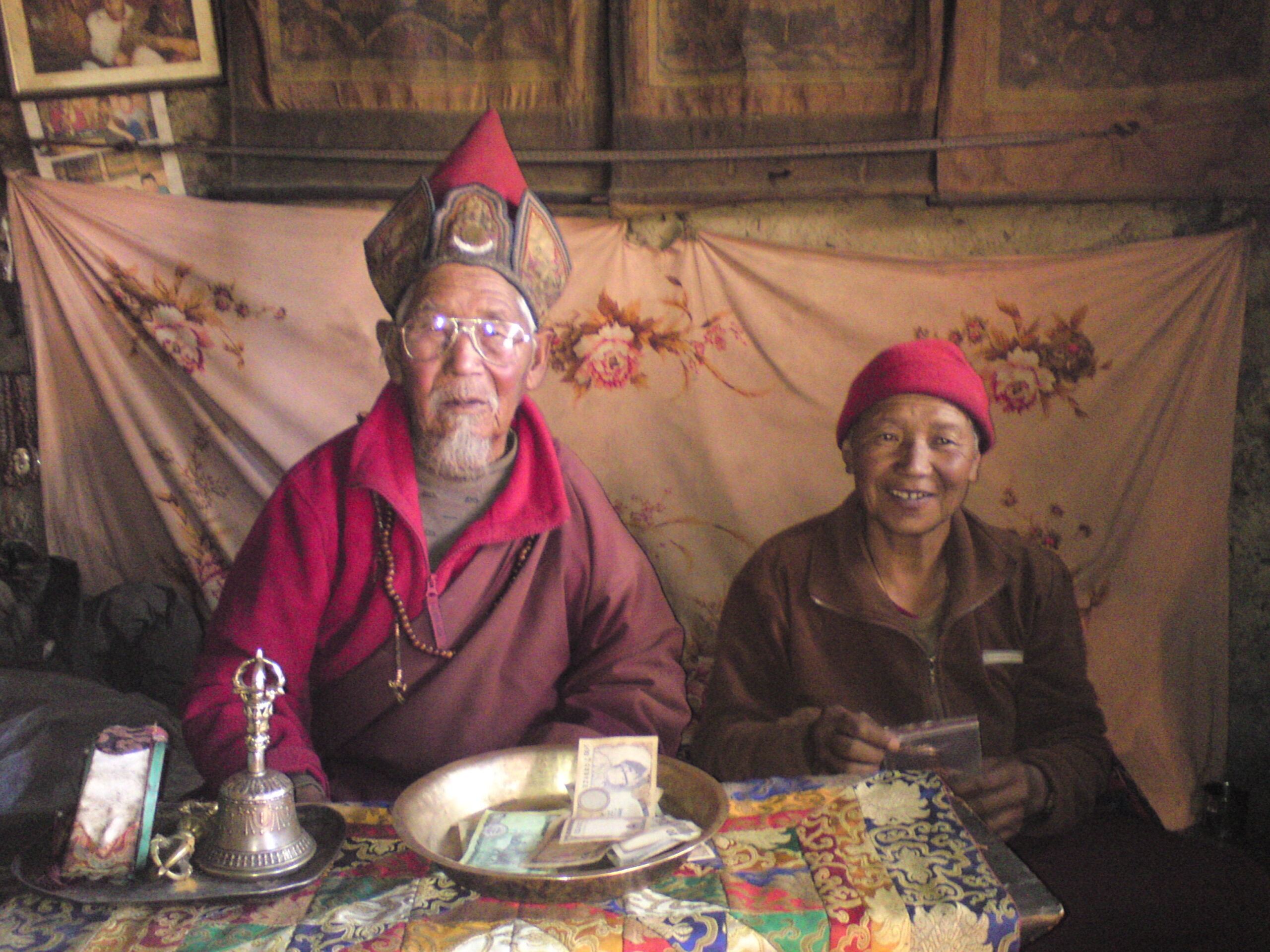 Népal - Annapurna - Moine - bénédiction